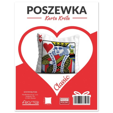 Poszewka Karta Króla Classic Poszewka Karta Króla Classic
