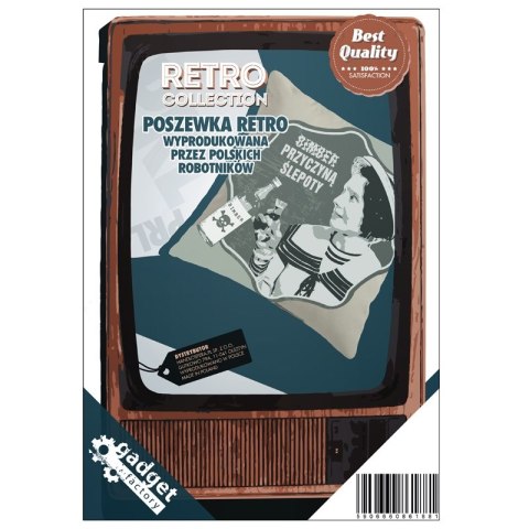 Poszewka Retro - Bimber przyczyną ślepoty Poszewka Retro - Bimber przyczyną ślepoty