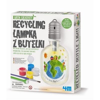 Recykling - lampka z butelki Recykling - lampka z butelki