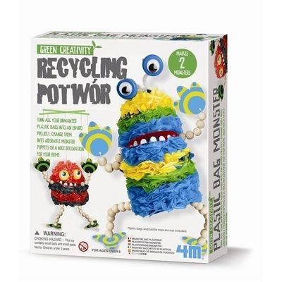 Recykling - potwór, samodzielna konstrukcja, uczy
