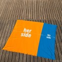 Ręcznik dla Pary - Her Side His Side
