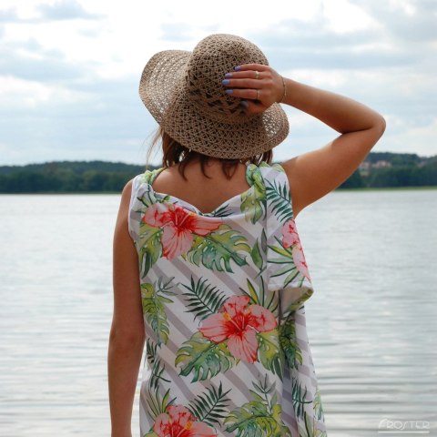 Ręczniko-Sukienka - Tropikalna Monstera Ręczniko-Sukienka - Tropikalna Monstera