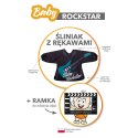 Baby Rockstar - Śliniak z rękawami Baby Rockstar - Śliniak z rękawami