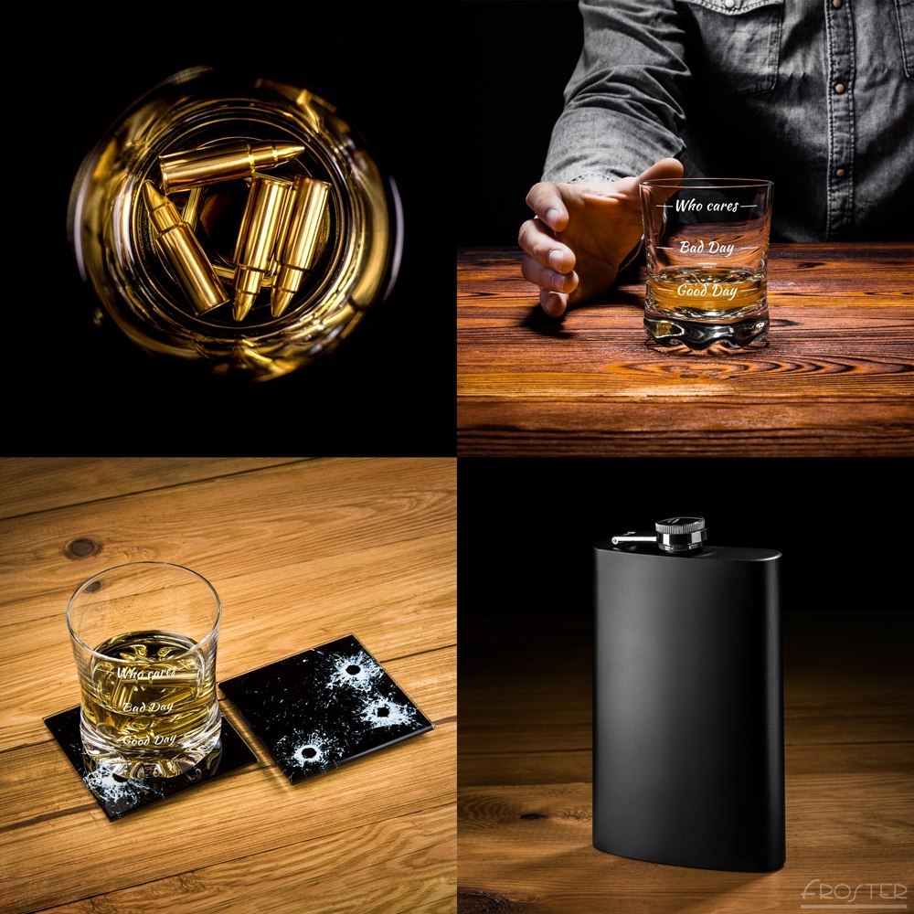 Gitarowy Zestaw do Whisky Froster - Who cares Gitarowy Zestaw do Whisky Froster - Who cares