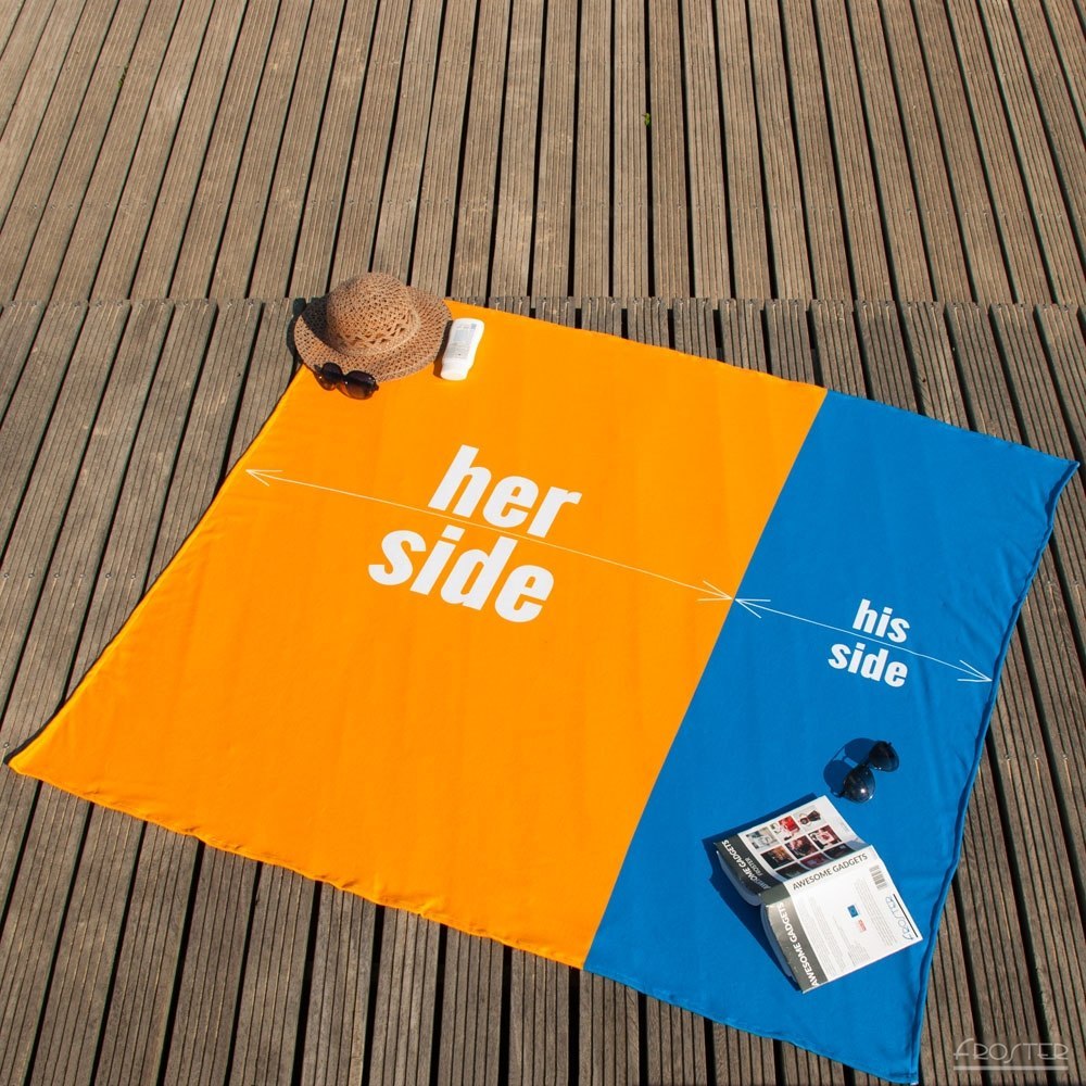 Ręcznik plażowy dla Młodej Pary prezent na ŚLUB