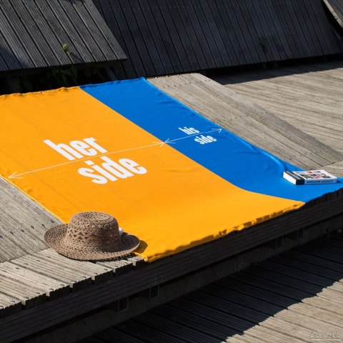 Ręcznik plażowy dla Młodej Pary prezent na ŚLUB Ręcznik plażowy dla Młodej Pary prezent na ŚLUB