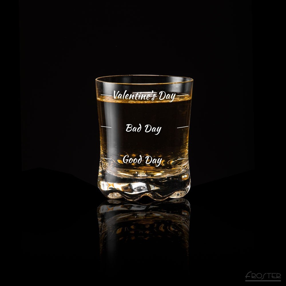Szklanka do whisky Valentine's Day Szklanka do whisky Valentine's Day