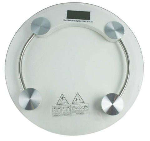 Waga łazienkowa szklana elektroniczna 150 kg Waga łazienkowa szklana elektroniczna 150 kg