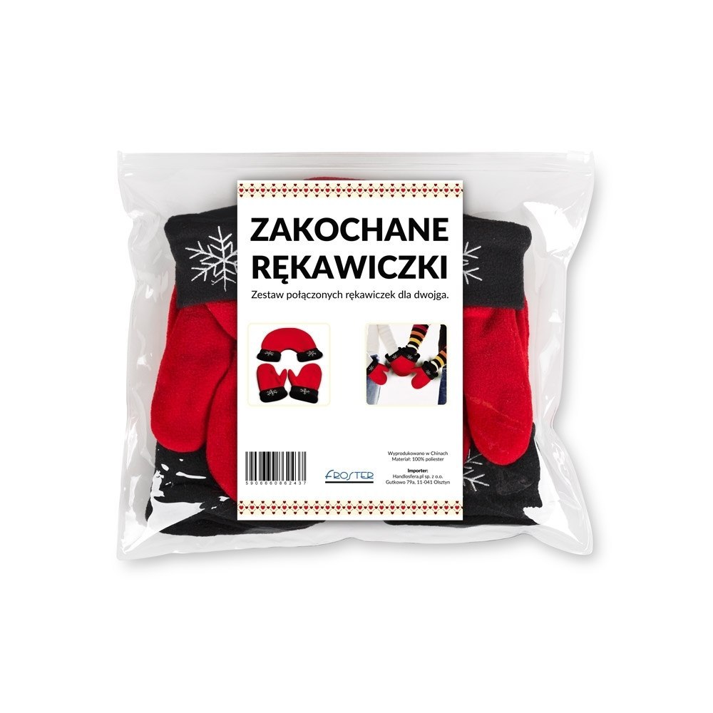 Zakochane rękawiczki, prezent dla dwojga Zakochane rękawiczki, prezent dla dwojga