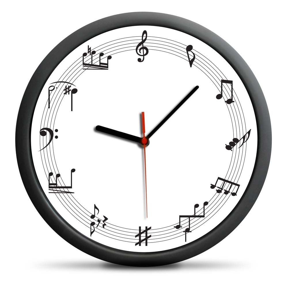 Zegar Muzyka - cichy mechanizm