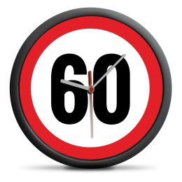Zegar urodzinowy 60 - Przekrocz limit - cichy mechanizm
