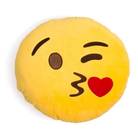 Poduszka Dekoracyjna Emotki Emoji - całus kiss Poduszka Dekoracyjna Emotki Emoji - całus kiss