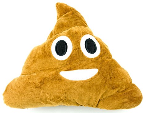 Poduszka Dekoracyjna Emotki Emoji - poop uśmiech Poduszka Dekoracyjna Emotki Emoji - poop uśmiech