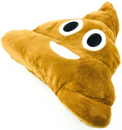 Poduszka Dekoracyjna Emotki Emoji - poop uśmiech Poduszka Dekoracyjna Emotki Emoji - poop uśmiech