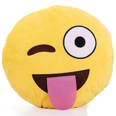 Poduszka Dekoracyjna Emotki Emoji - tongue Poduszka Dekoracyjna Emotki Emoji - tongue