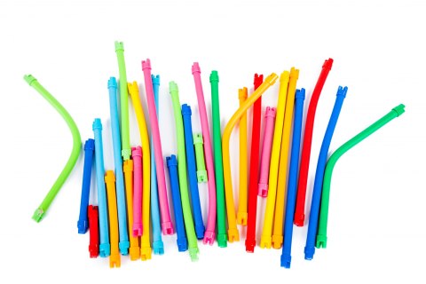 Gra Edukacyjna TĘCZOWE ZAKRĘCONE DRUCIKI 61EL DIY Gra Edukacyjna TĘCZOWE ZAKRĘCONE DRUCIKI 61EL DIY