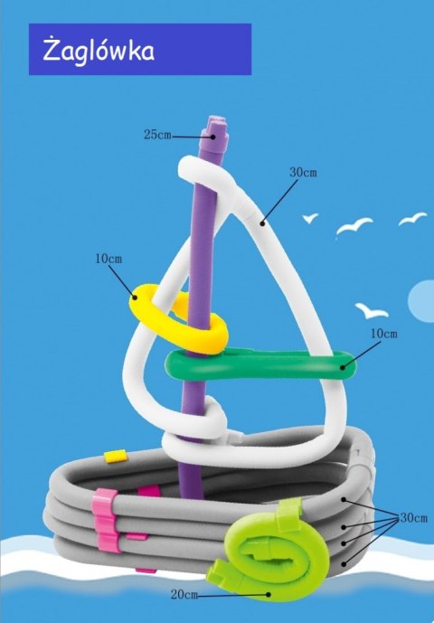 Gra Edukacyjna TĘCZOWE ZAKRĘCONE DRUCIKI 84EL DIY Gra Edukacyjna TĘCZOWE ZAKRĘCONE DRUCIKI 84EL DIY