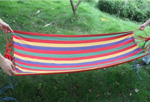 Hamak jednoosobowy 190x80cm Hamak jednoosobowy 190x80cm