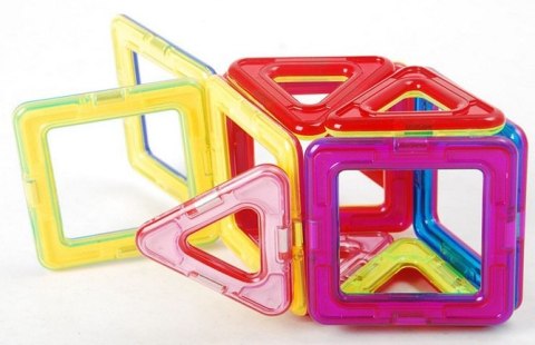 Kolorowe klocki magnetyczne MAGICAL MAGNET 20SZT Kolorowe klocki magnetyczne MAGICAL MAGNET 20SZT