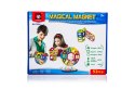 Kolorowe klocki magnetyczne MAGICAL MAGNET 52SZT Kolorowe klocki magnetyczne MAGICAL MAGNET 52SZT