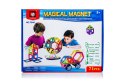 Kolorowe klocki magnetyczne MAGICAL MAGNET 71SZT Kolorowe klocki magnetyczne MAGICAL MAGNET 71SZT