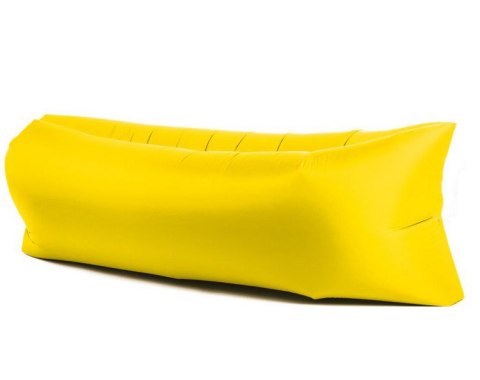 Lazy Bag SOFA materac LEŻAK na POWIETRZE żółty Lazy Bag SOFA materac LEŻAK na POWIETRZE żółty