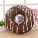 Poduszka dekoracyjna DONUT czekoladowy z lukrem Poduszka dekoracyjna DONUT czekoladowy z lukrem