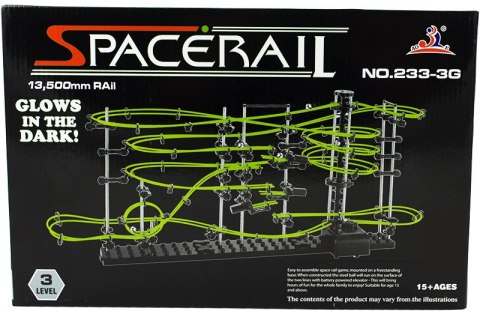 Tor kulkowy Spacerail glow świecące w ciemności level 3 30,5 x 20,5 x 10cm Tor kulkowy Spacerail glow świecące w ciemności level 3 30,5 x 20,5 x 10cm