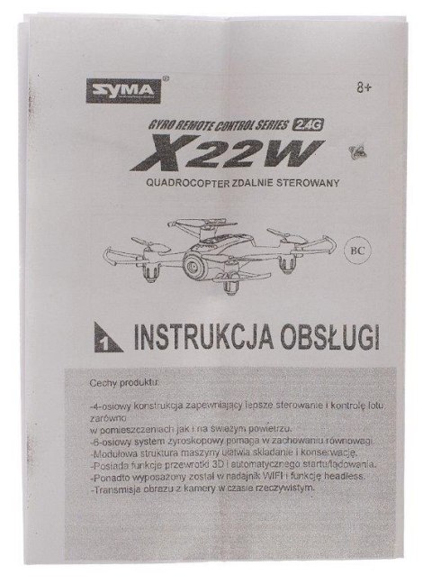 Dron RC SYMA X22W 2,4GHz WIFI FPV Dron RC SYMA X22W 2,4GHz WIFI FPV