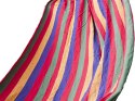 Hamak dwuosobowy kolorowy mocny 150x190cm Hamak dwuosobowy kolorowy mocny 150x190cm