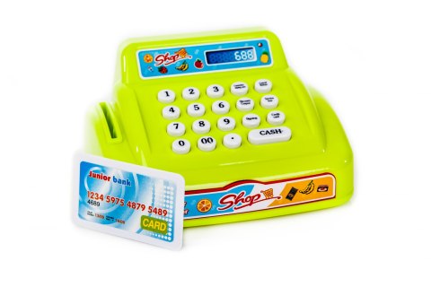 Kasa Fiskalna Sklep + akcesoria zielona Kasa Fiskalna Sklep + akcesoria zielona