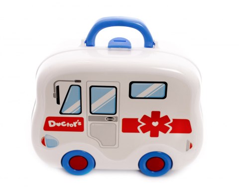 Zestaw lekarza z akcesoriami - Walizka autobus Zestaw lekarza z akcesoriami - Walizka autobus