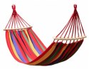 Hamak dwuosobowy 200x150cm z drążkiem 80cm Hamak dwuosobowy 200x150cm z drążkiem 80cm