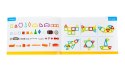 Klocki magnetyczne MAGICAL MAGNET 162SZT 7212A Klocki magnetyczne MAGICAL MAGNET 162SZT 7212A