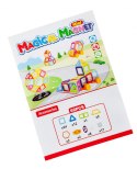 Klocki magnetyczne MAGICAL MAGNET MINI 68SZT 3+ Klocki magnetyczne MAGICAL MAGNET MINI 68SZT 3+