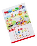 Klocki magnetyczne MAGICAL MAGNET MINI 68SZT 3+ Klocki magnetyczne MAGICAL MAGNET MINI 68SZT 3+