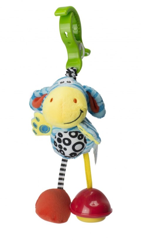 Zawieszka grzechotka maskotka klips krówka osioł Zawieszka grzechotka maskotka klips krówka osioł