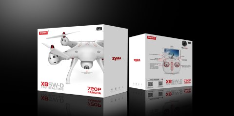 Dron RC Syma X8SW-D 2.4G 4CH FPV Wi-Fi 720p Dron RC Syma X8SW-D 2.4G 4CH FPV Wi-Fi 720p