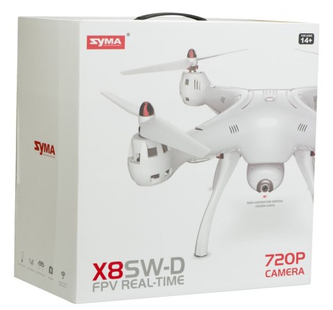 Dron RC Syma X8SW-D 2.4G 4CH FPV Wi-Fi 720p Dron RC Syma X8SW-D 2.4G 4CH FPV Wi-Fi 720p