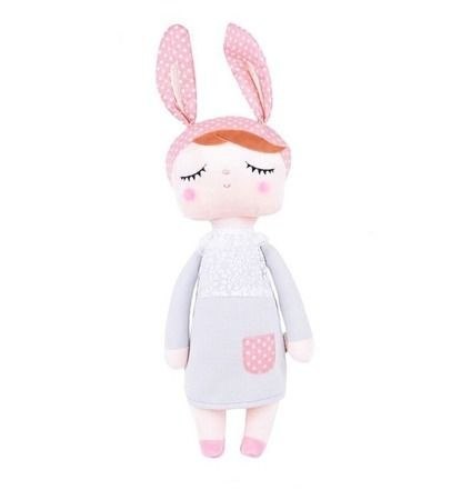 Lalka METOO w szarej sukience 34cm Lalka METOO w szarej sukience 34cm