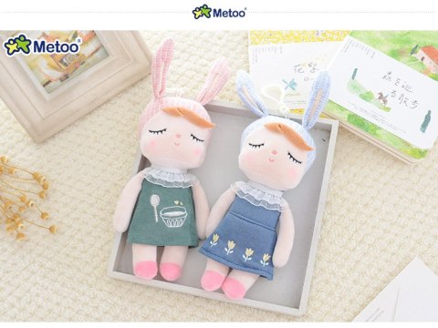 Lalka METOO w niebieskiej sukience zawieszka 18cm Lalka METOO w niebieskiej sukience zawieszka 18cm