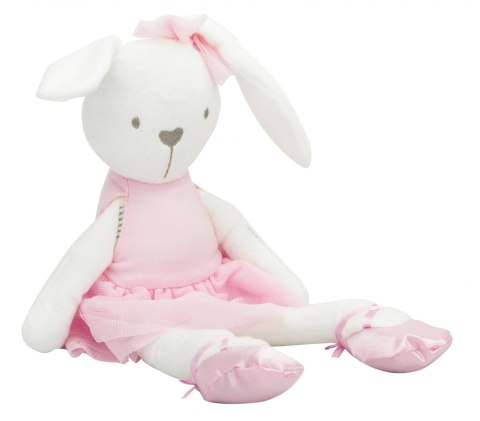 Maskotka pluszowa królik w różowej sukience 42cm Maskotka pluszowa królik w różowej sukience 42cm
