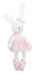 Maskotka pluszowa królik w różowej sukience 42cm Maskotka pluszowa królik w różowej sukience 42cm