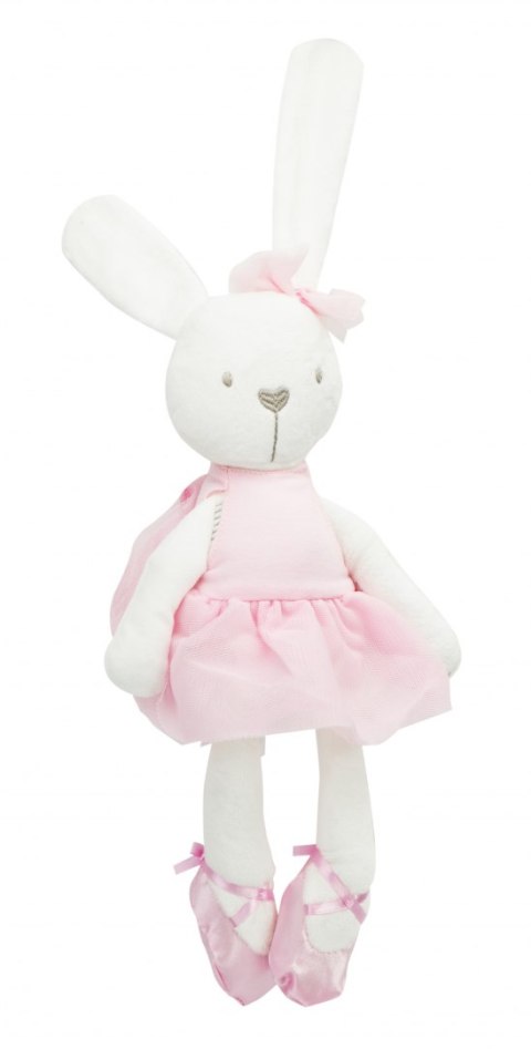 Maskotka pluszowa królik w różowej sukience 42cm Maskotka pluszowa królik w różowej sukience 42cm