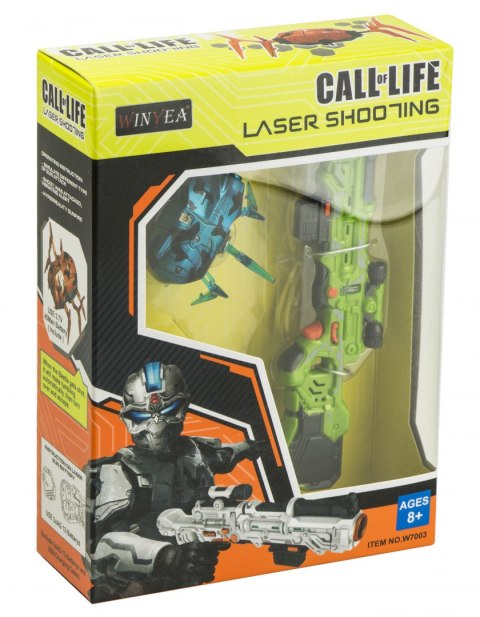 Pistolet laserowy Call Of Life + nano robak insekt Pistolet laserowy Call Of Life + nano robak insekt