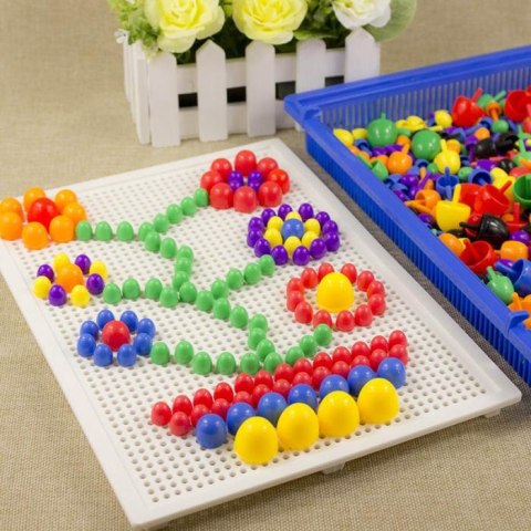 Puzzle pinezki grzybki 296szt Puzzle pinezki grzybki 296szt