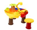 Stolik wodny piaskownica Palma 35x45cm stołek 22el Stolik wodny piaskownica Palma 35x45cm stołek 22el