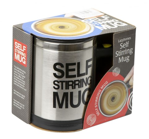 Kubek termiczny samomieszający leniwy 350ml stal Kubek termiczny samomieszający leniwy 350ml stal