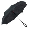 Parasol odwrotnie otwierany składany czarny Parasol odwrotnie otwierany składany czarny