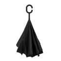 Parasol odwrotnie otwierany składany czarny Parasol odwrotnie otwierany składany czarny